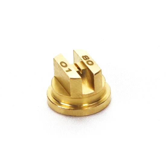 Brass Stainless Steel Plastic Agricultural Boom Sprayer Tee Jet Flat Fan Spray Nozzle Tip